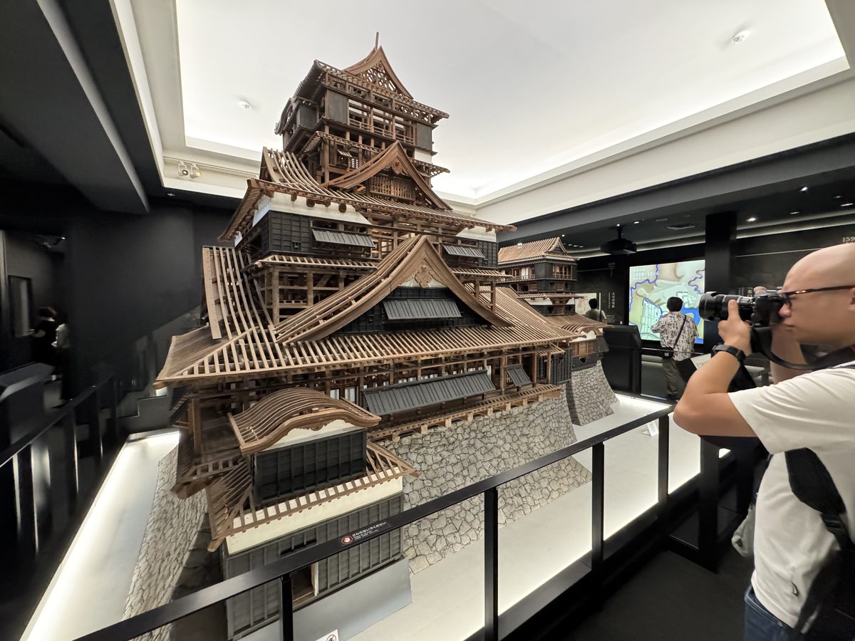 熊本城の模型